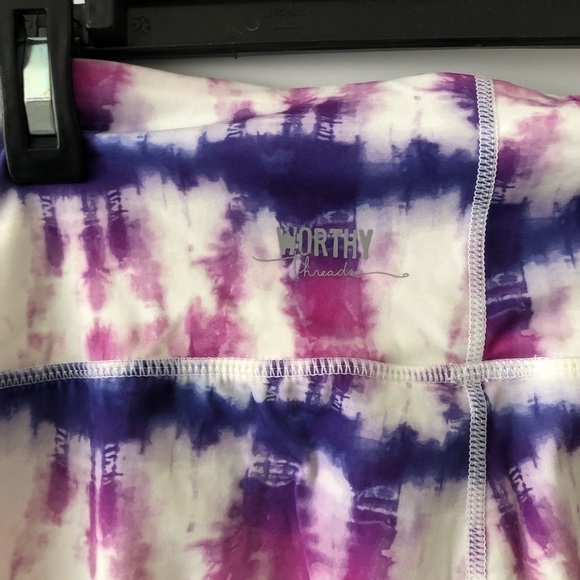 Worthy Threads Pink Purple Bra and Legging Set S - Picture 8 of 15